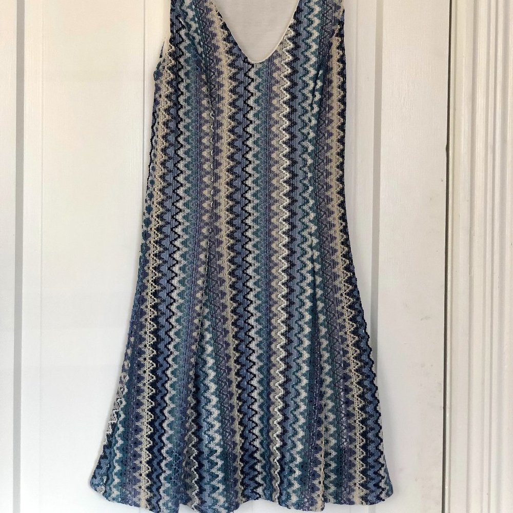 Aqua Knit Minidress (Size M)